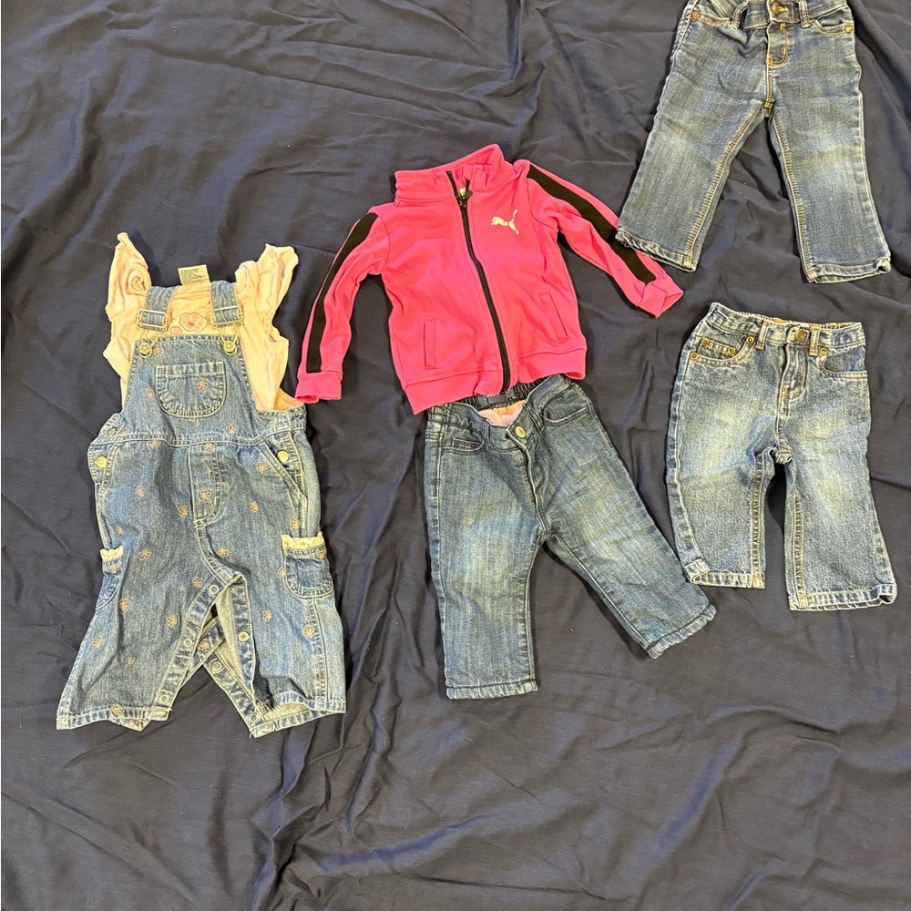 6-9 mo girls lot